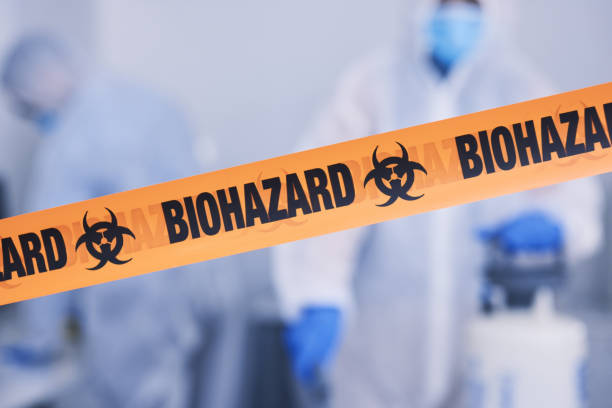 Professional Blood Cleanup technician working in Young Harris, GA